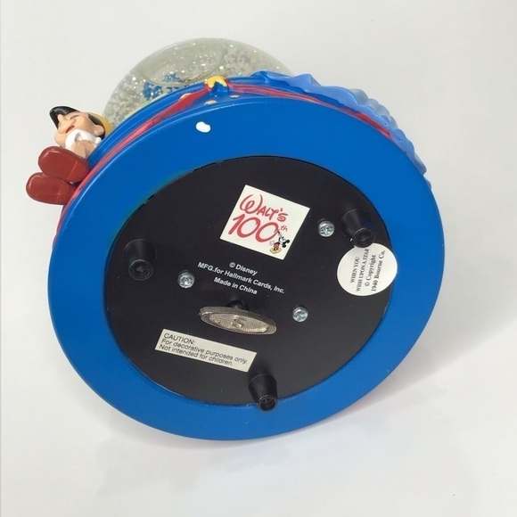 WALT DISNEY Hallmark 100th Birthday Musical Water Globe. - Picture 6 of 10